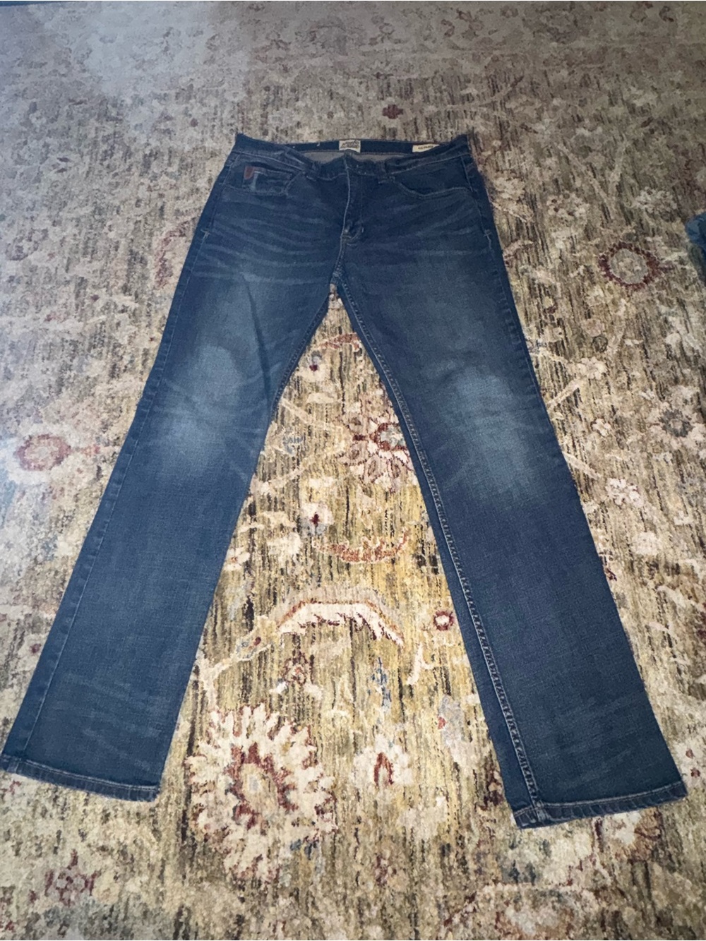 Slim Fit Men's Jeans in Dark Blue